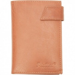 Cartera de Piel Hombre Pielini Mod 2 Tan