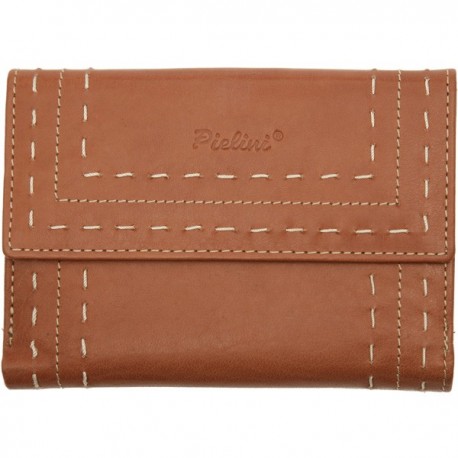 Cartera de Piel Mujer Pielini Mod 3053 Tan