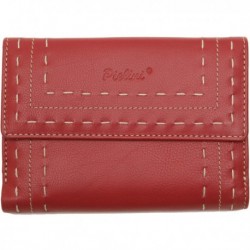 Cartera de Piel Mujer Pielini Mod 3053 Rojo