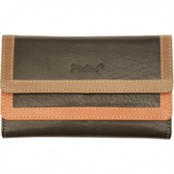 Cartera de Piel Mujer Pielini Mod 3057 Marrón