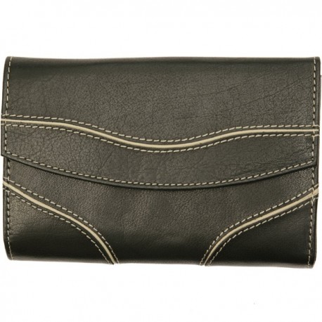 Cartera de Piel Mujer Pielini Mod 3060 Negro