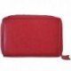 Cartera de Piel Mujer Pielini Mod 3062 Rojo