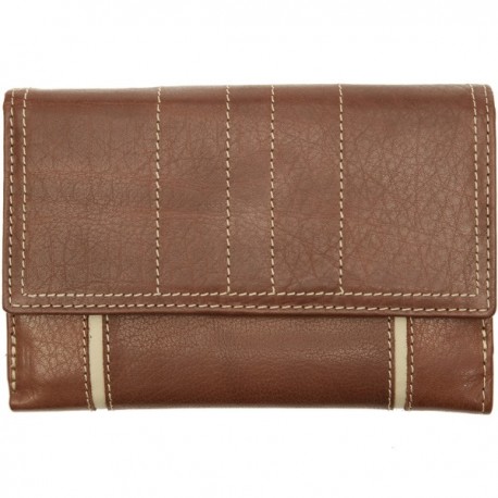 Cartera de Piel Mujer Pielini Mod 3073 Marrón Claro