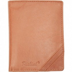 Cartera de Piel Hombre Pielini Mod 1058 Tan