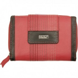 Cartera de Piel Mujer Pielini Mod 3088 Rojo