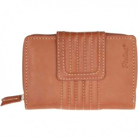 Cartera de Piel Mujer Pielini Mod 3108 Tan