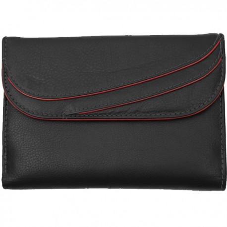 Cartera de Piel Mujer Pielini Mod 3119 Negro