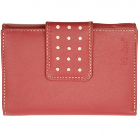 Cartera de Piel Mujer Pielini Mod 3267 Rojo