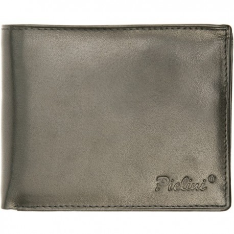 Cartera de Piel Hombre Pielini Mod 1621 Negro