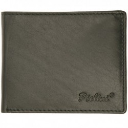 Cartera de Piel Hombre Pielini Mod 1704 Negro