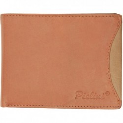 Cartera de Piel Hombre Pielini Mod 2030 Tan