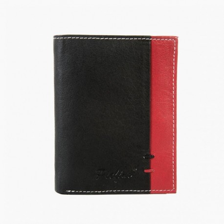 Cartera de Piel Hombre Pielini Mod 4151 NEGRO/ROJO