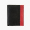 Cartera de Piel Hombre Pielini Mod 4151 NEGRO/ROJO