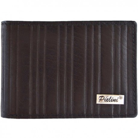 Cartera de Piel Hombre Pielini Mod 3012 Negro