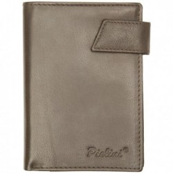 Cartera de Piel Hombre Pielini Mod 5 Marrón