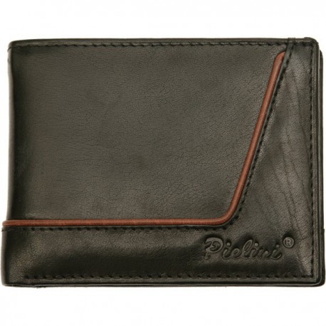 Cartera de Piel Hombre Pielini Mod 3117 Negro