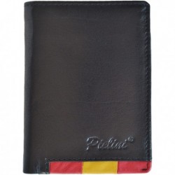 Cartera de Piel Hombre Pielini Mod 3128 Negro