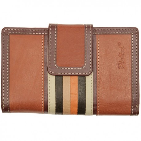 Cartera de Piel Mujer Pielini Mod 3010 Tan