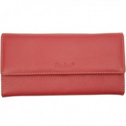 Cartera de Piel Mujer Pielini Mod 3014 Rojo