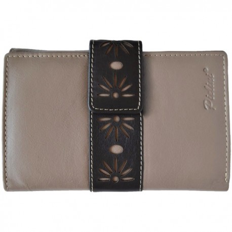 Cartera de Piel Mujer Pielini Mod 3017 Nude