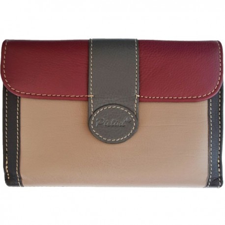 Cartera de Piel Mujer Pielini Mod 3019 Gris